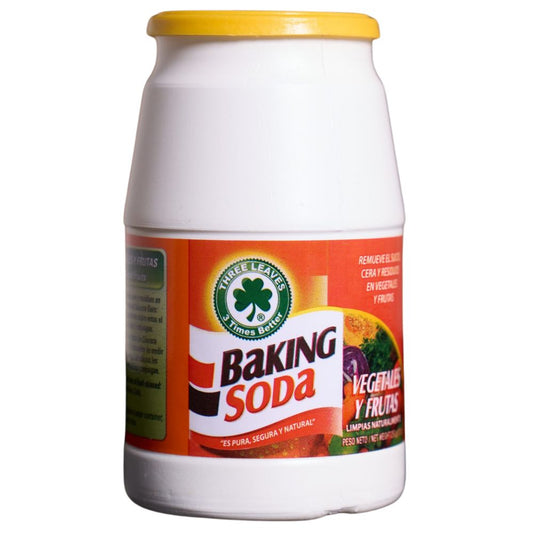 BICARBONATO DE SODIO VEGETALES Y FRUTAS THREE LEAVES 250 GR