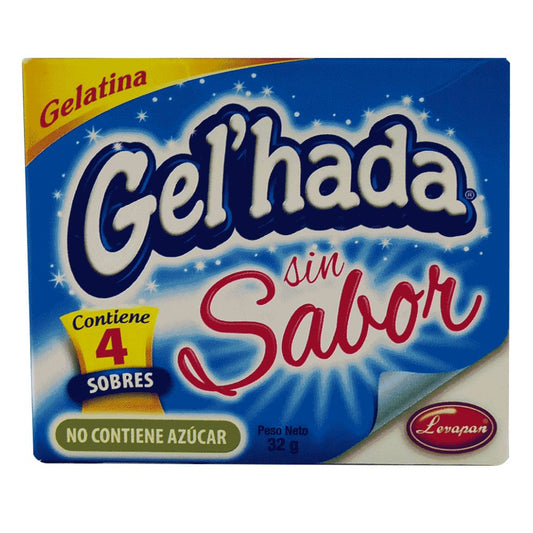 GELATINA SIN SABOR GEL HADA 32 GR