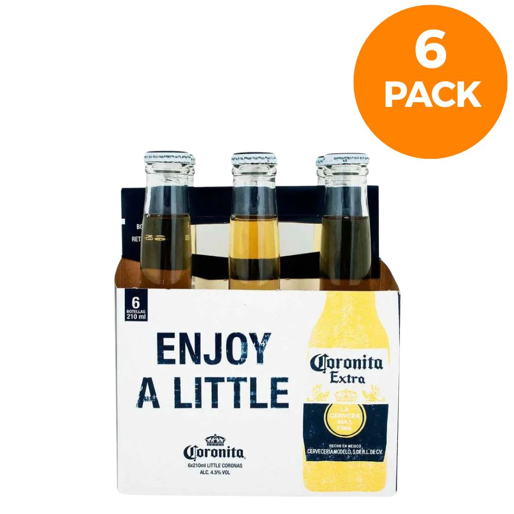 CERVEZA CORONITA BOTELLA 6 PACK