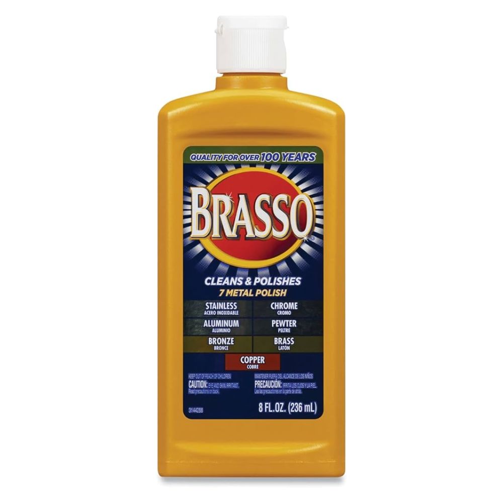 PULIDOR Y ABRILLANTADOR PARA 7 METALES BRASSO 236 ML