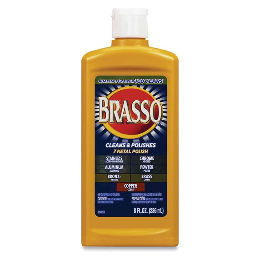 PULIDOR Y ABRILLANTADOR PARA 7 METALES BRASSO 236 ML