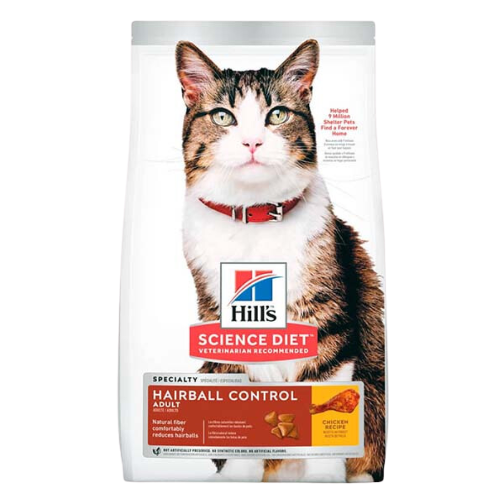ALIMENTO PARA GATO ADULTO HAIRBALL CONTROL HILL'S  1.6KG