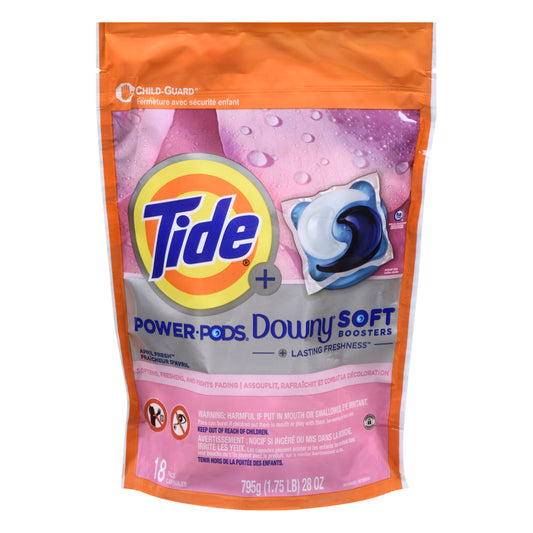 DETERGENTE TIDE PODS DOWNY 18 UND 28 OZ