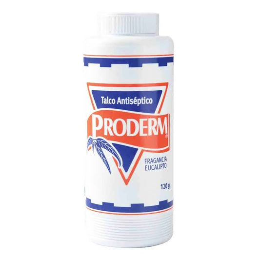 POLVO ANTISEPTICO PRODERM EUCALIPTO 120 GR