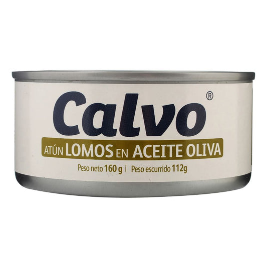 ATUN CALVO LOMOS ACEITE OLIVA 165 GR