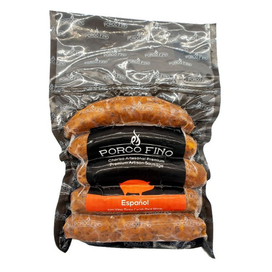 CHORIZO ESPANOL AL VINO PORCO FINO 450 GR