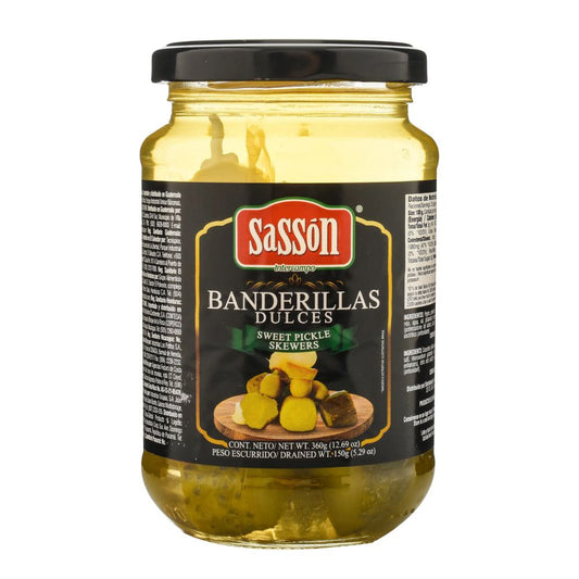 BANDERILLAS DULCES SASSON  360 GR