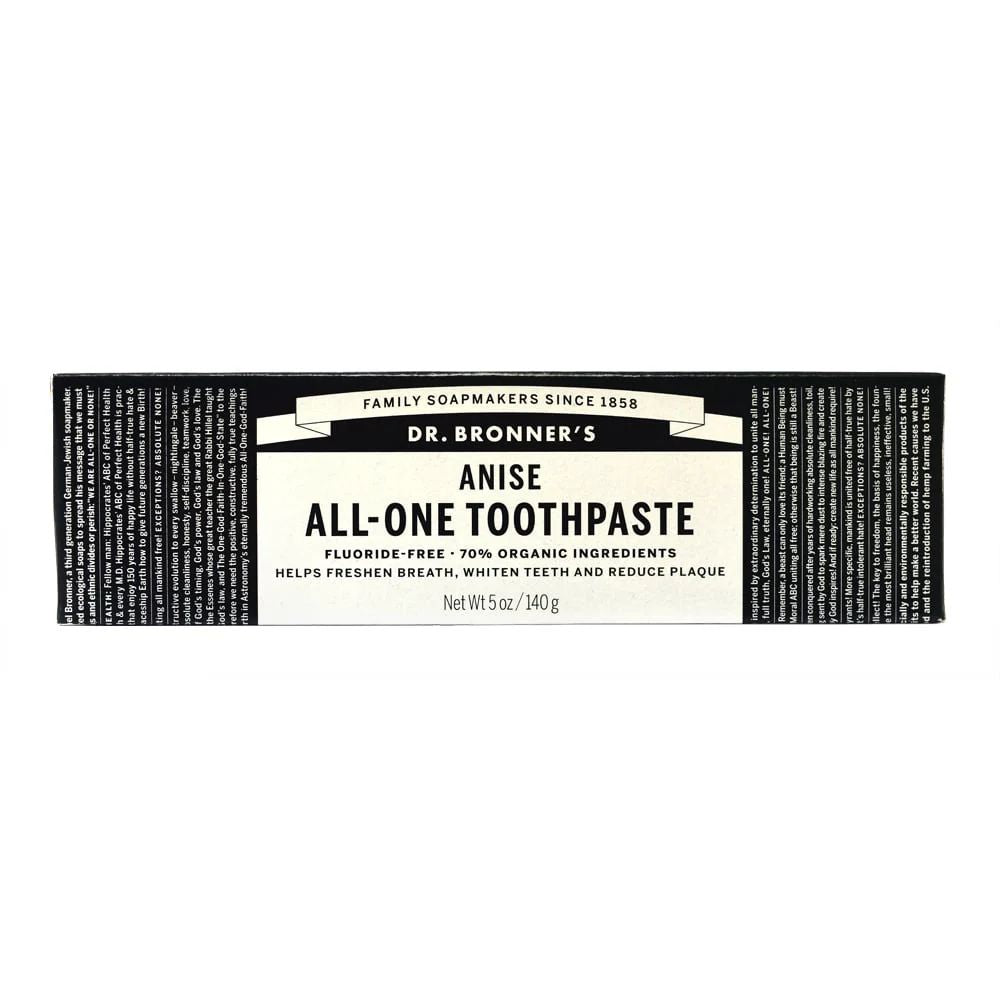 PASTA DE DIENTES SABOR ANIS DR BRONNERS 5 OZ