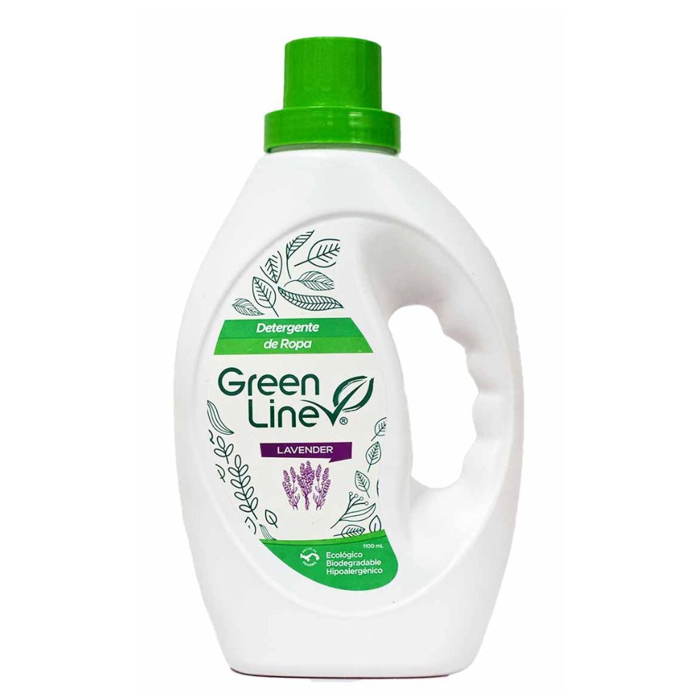DETERGENTE LIQUIDO NATURAL LAVANDA GREEN LINE 1100 ML