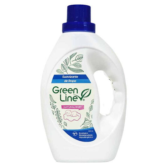 SUAVIZANTE DE ROPA NATURAL BABY GREEN LINE 1100 ML