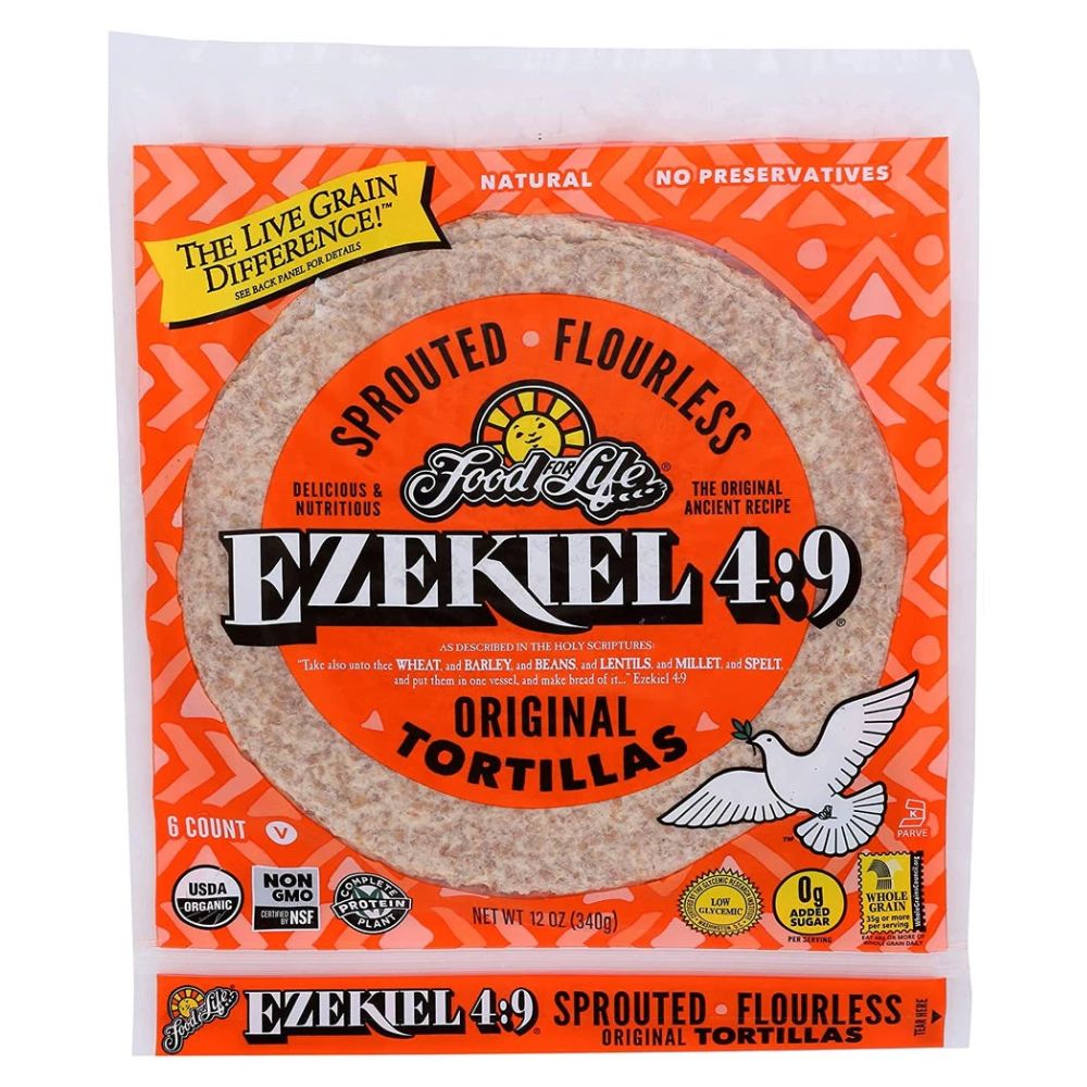 TORTILLAS INTEGRALES EZEKIEL 10 UND