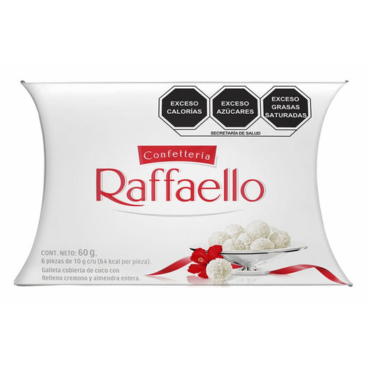 BOMBONES DE CHOCOLATE RAFFAELLO FERRERO 6 UND