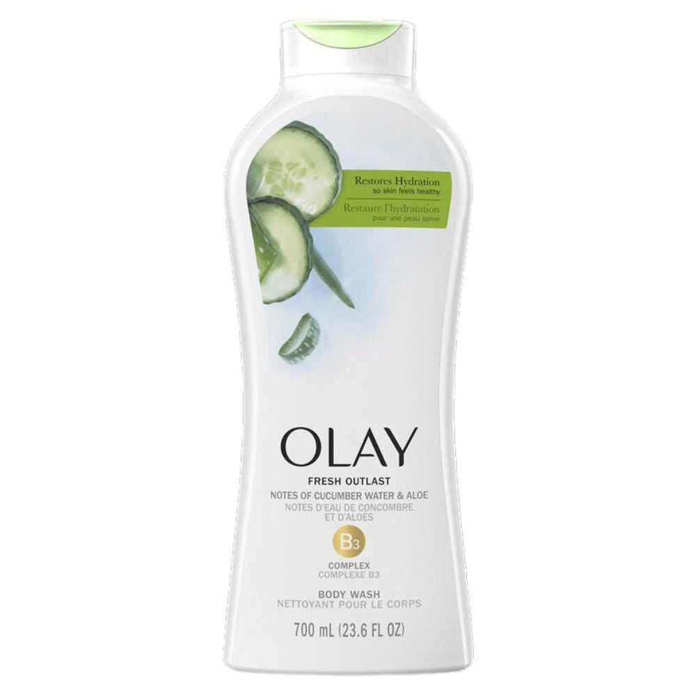 JABON LIQUIDO PARA EL CUERPO PEPINO Y ALOE OLAY 700 ML