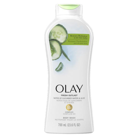 JABON LIQUIDO PARA EL CUERPO PEPINO Y ALOE OLAY 700 ML