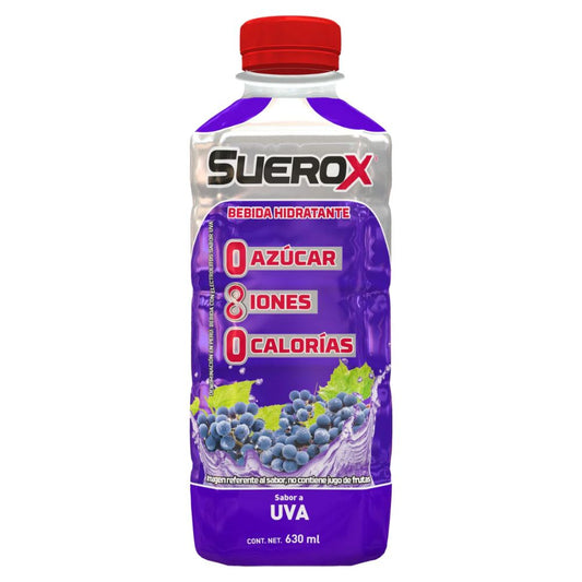 BEBIDA HIDRATANTE DE UVA SUEROX 630 ML