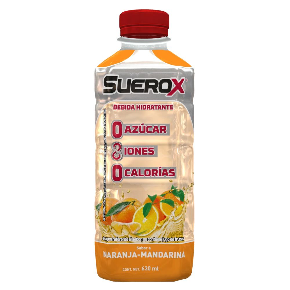 BEBIDA HIDRATANTE DE NARANJA SUEROX  630 ML