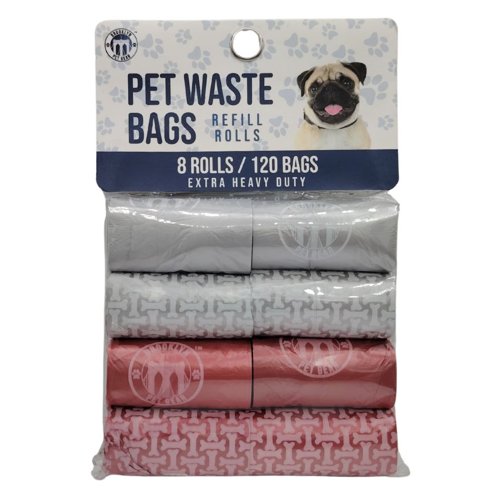BOLSAS PARA RESIDUOS DE MASCOTAS BROOKLYN PET GEAR 8 UND