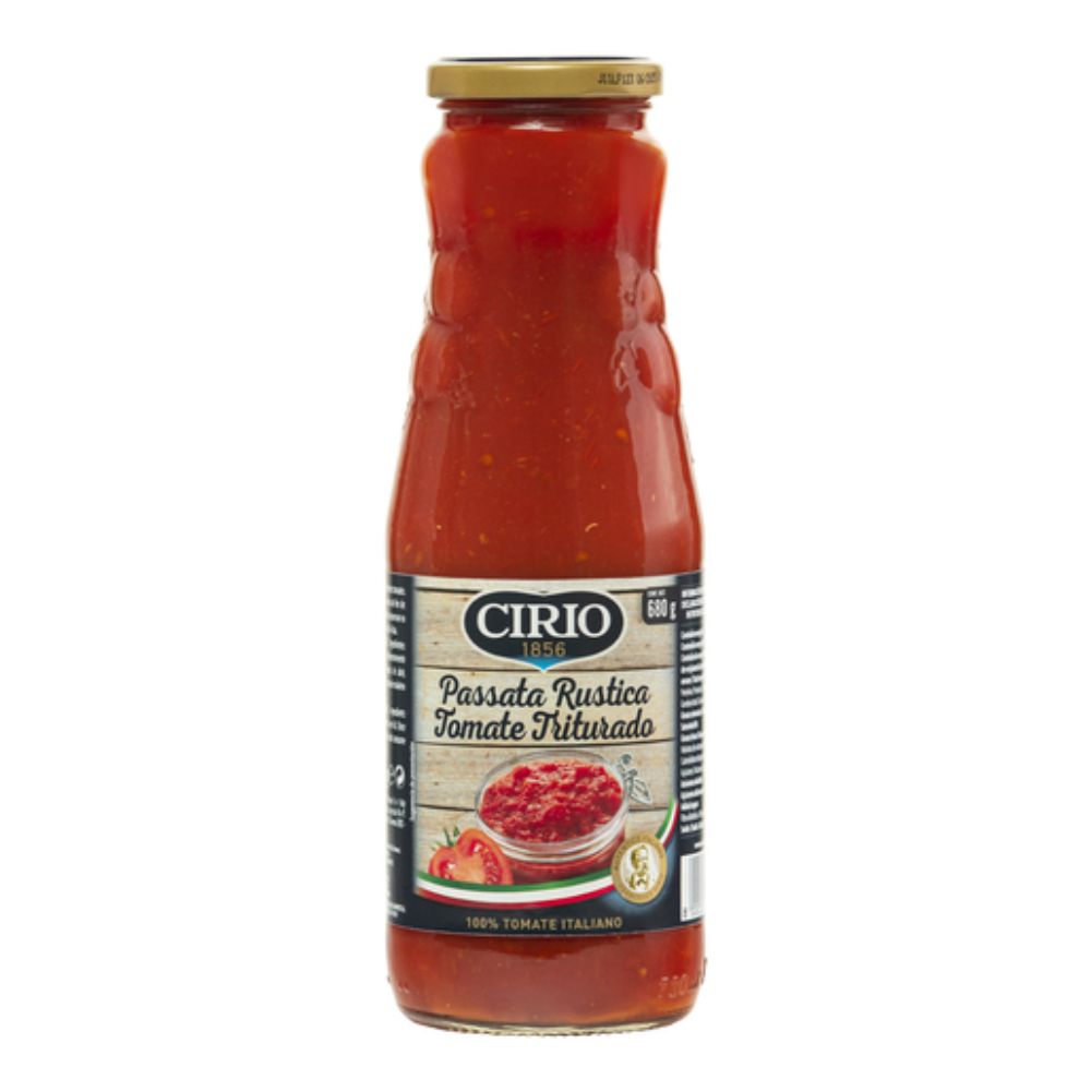 SALSA DE TOMATE PASSATA RUSTICA CIRIO 680 GR