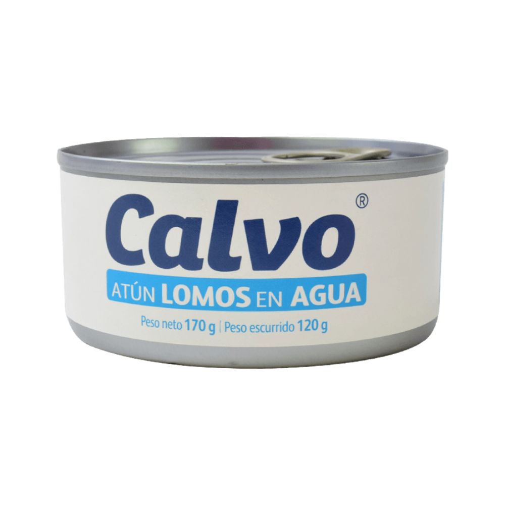 ATUN EN LATA CALVO LOMOS NATURAL 170GR