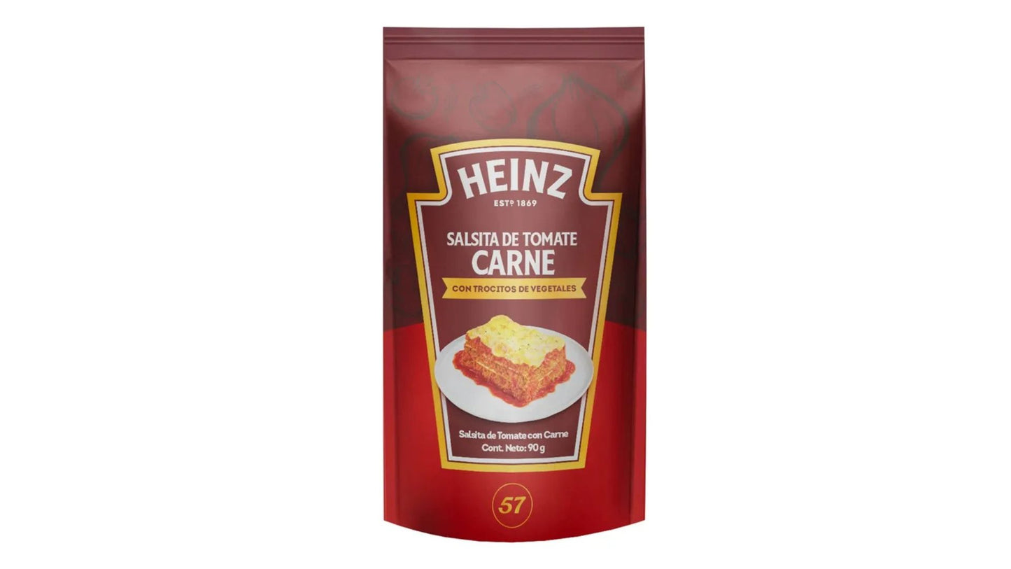 HEINZ SALSITA DE TOMATE CARNE 48/90G