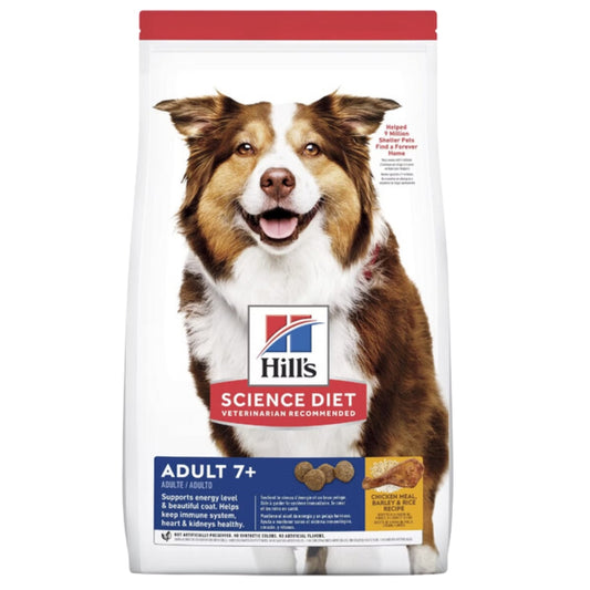 ALIMENTO PARA PERRO ADULTO 7+ HILL'S  3 KG