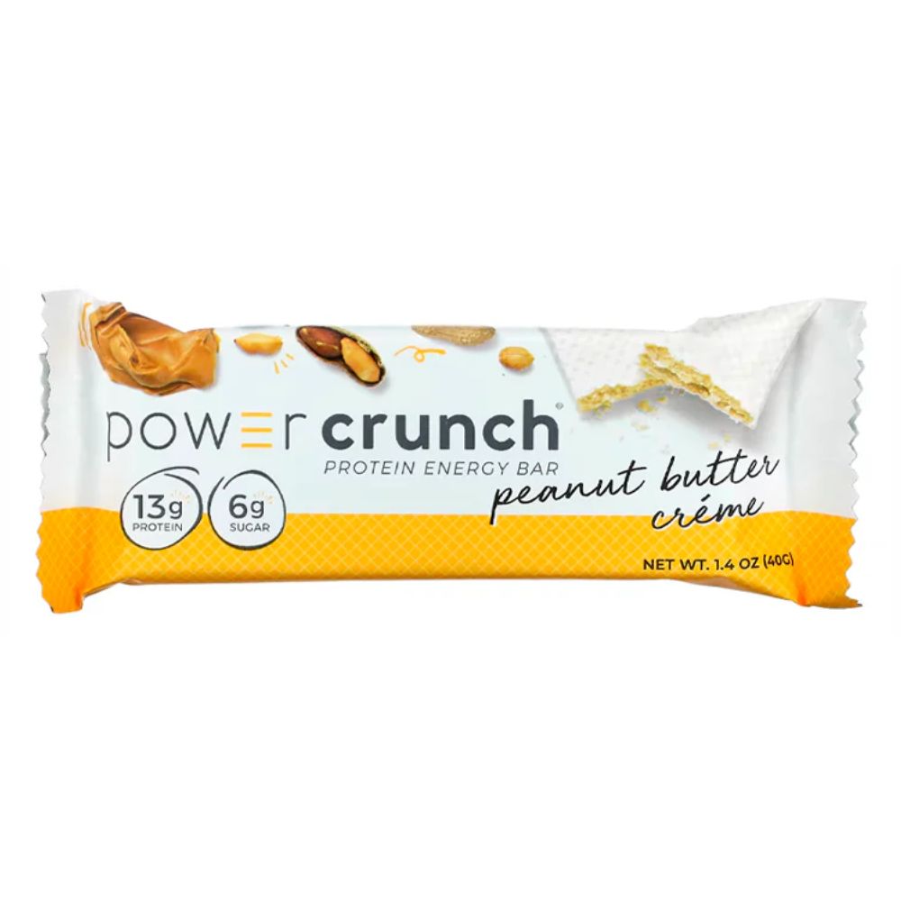 BARRA DE PROTEINA MANTEQUILLA DE MANI POWER CRUNCH 40 GR