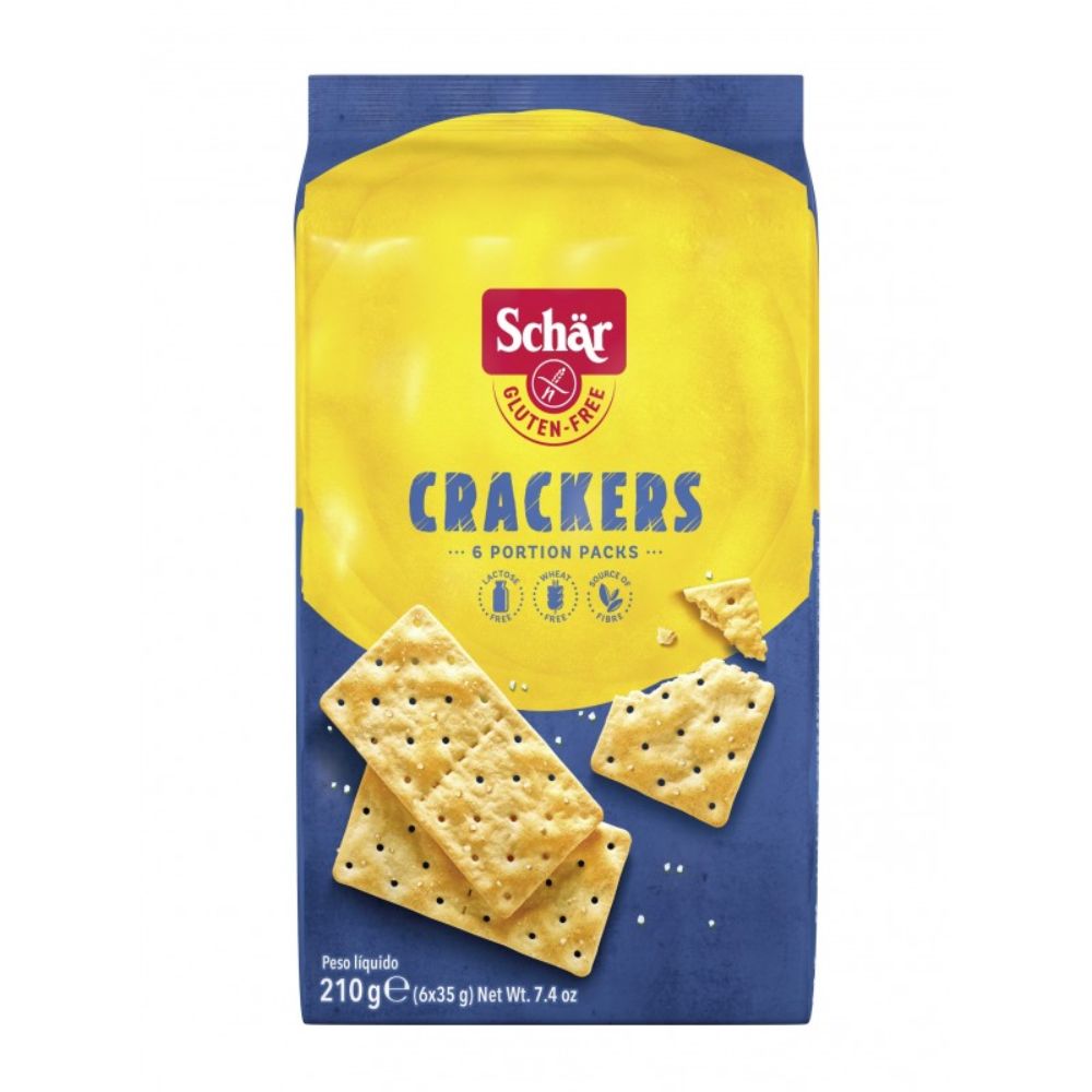 GALLETAS CRACKERS SIN GLUTEN SCHAR 210 GR