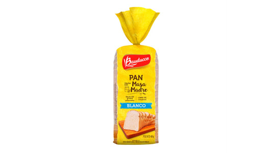 BAUDUCCO PAN BLANCO DE MASA MADRE 390 GR