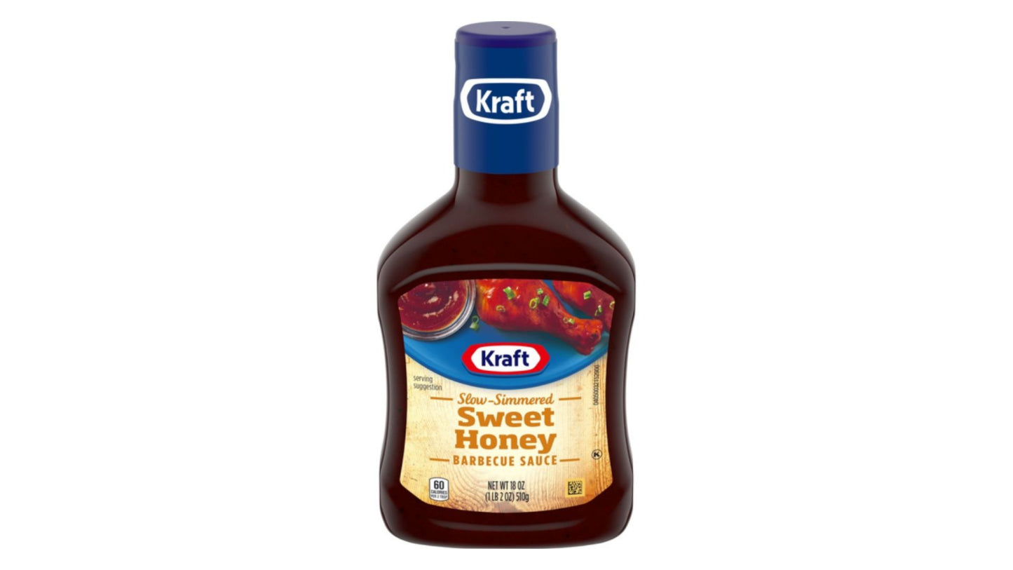 KRAFT BBQ SWEET HONEY  18 OZ