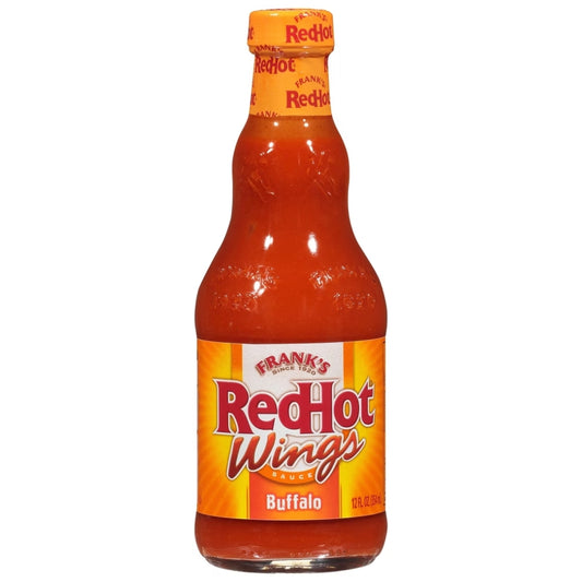 FRANK'S SALSA BUFFALO WINGS REDHOT 12 OZ