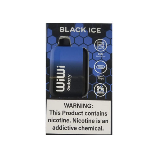 VAPE WIWI GALAXY BLACK ICE 18000 PUFFS
