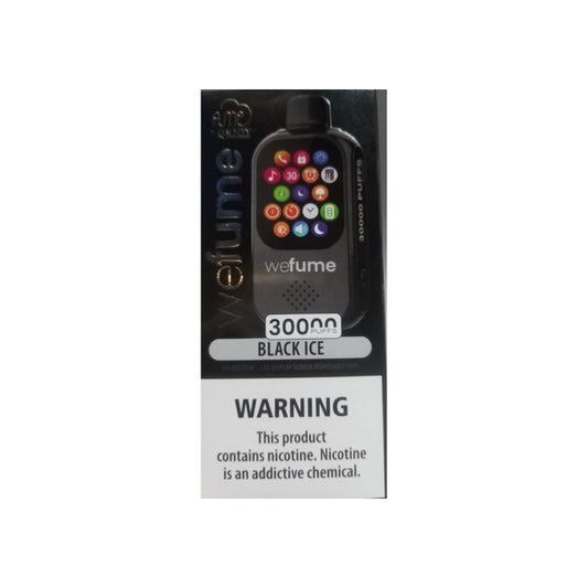 VAPE WEFUME BLACK ICE 30000 PUFFS
