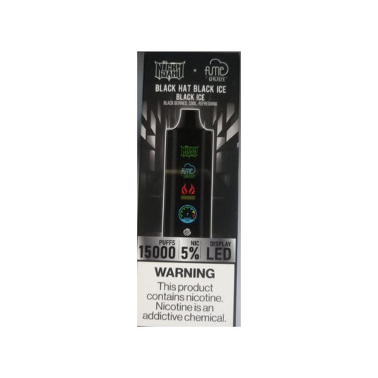 VAPE FUME NICKY JAM BLACK ICE 15000 PUFFS