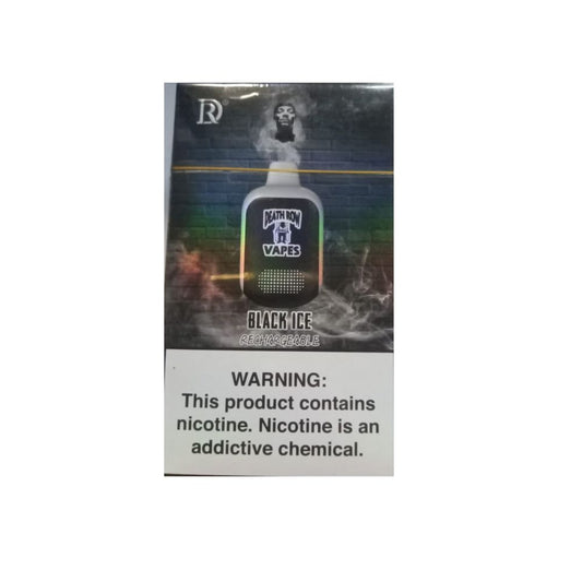 VAPE DEATH ROW BLACK ICE 5000 PUFFS