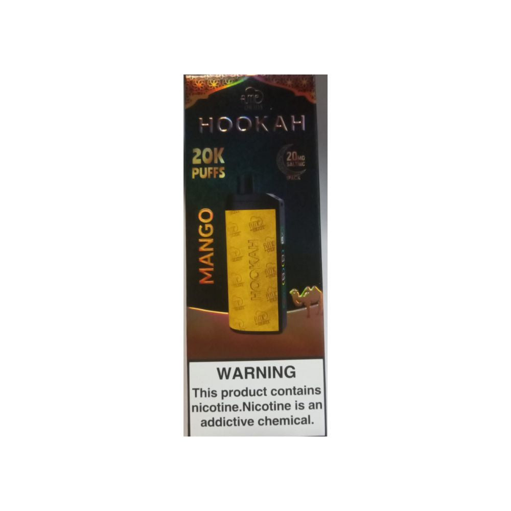 VAPE FUME HOOKAH MANGO 20000 PUFFS