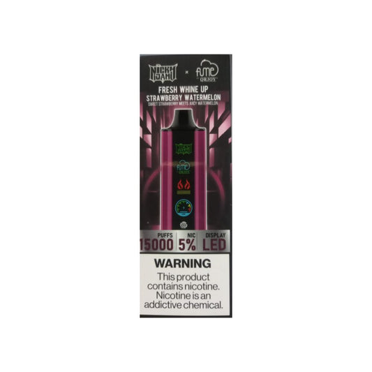 VAPE FUME NICKY JAM STRAWBERRY WATERMELON 15000 PUFFS