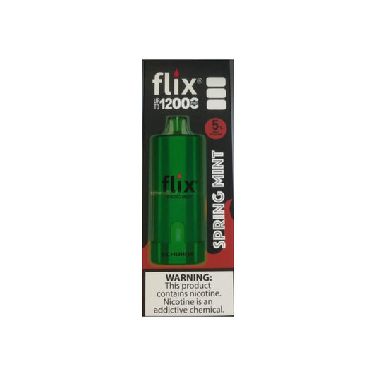 VAPE FLIX SPRING MINT 12000 PUFFS