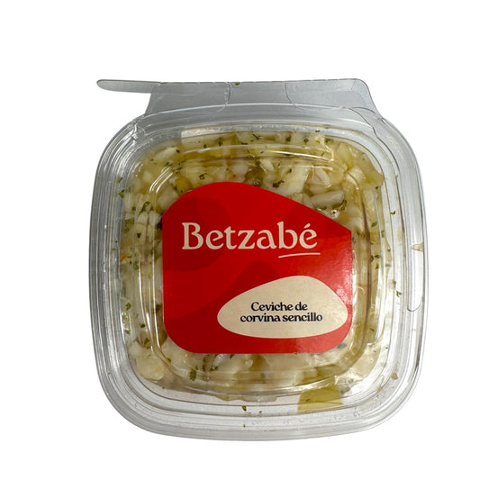 CEVICHE DE CORVINA SENCILLO BETZABE 8 OZ