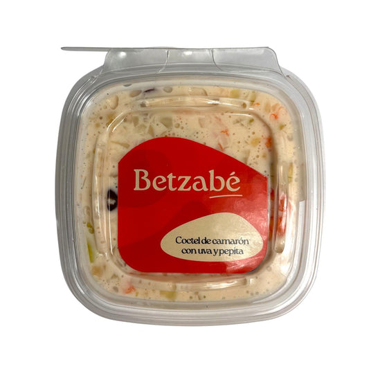 CEVICHE DE CAMARON CON UVA Y PEPITA DE MARAÑON BETZABE 8 OZ