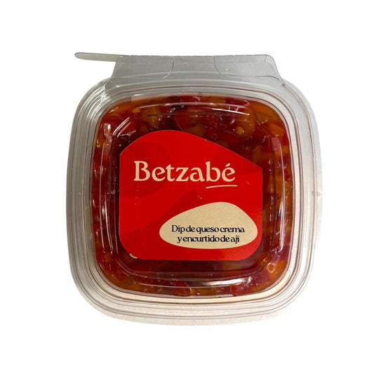 DIP FRIO QUESO CREMA Y AJIES SEMI DULCE BETZABE 8 OZ