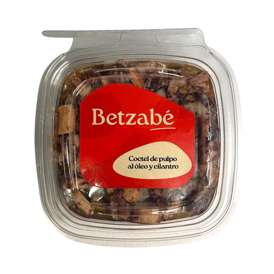 COCTEL DE PULPO AL OLEO Y CILANTRO BETZABE 8 OZ