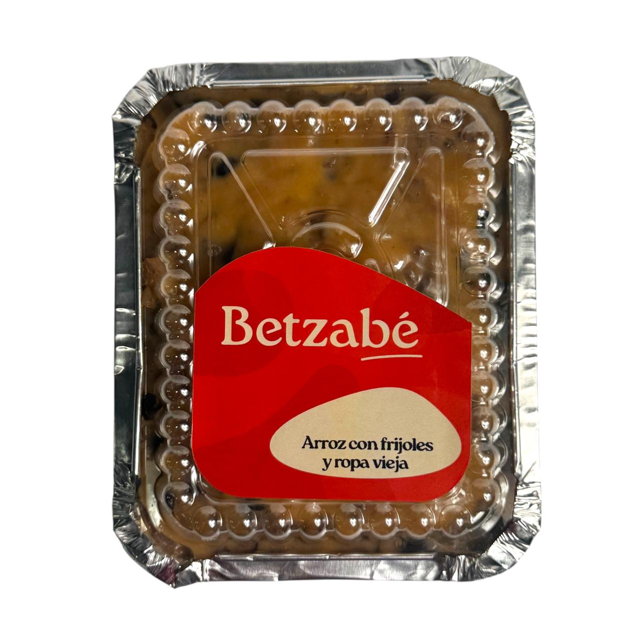 ARROZ CON FRIJOLITOS Y ROPA VIEJA BETZABE 1 UND