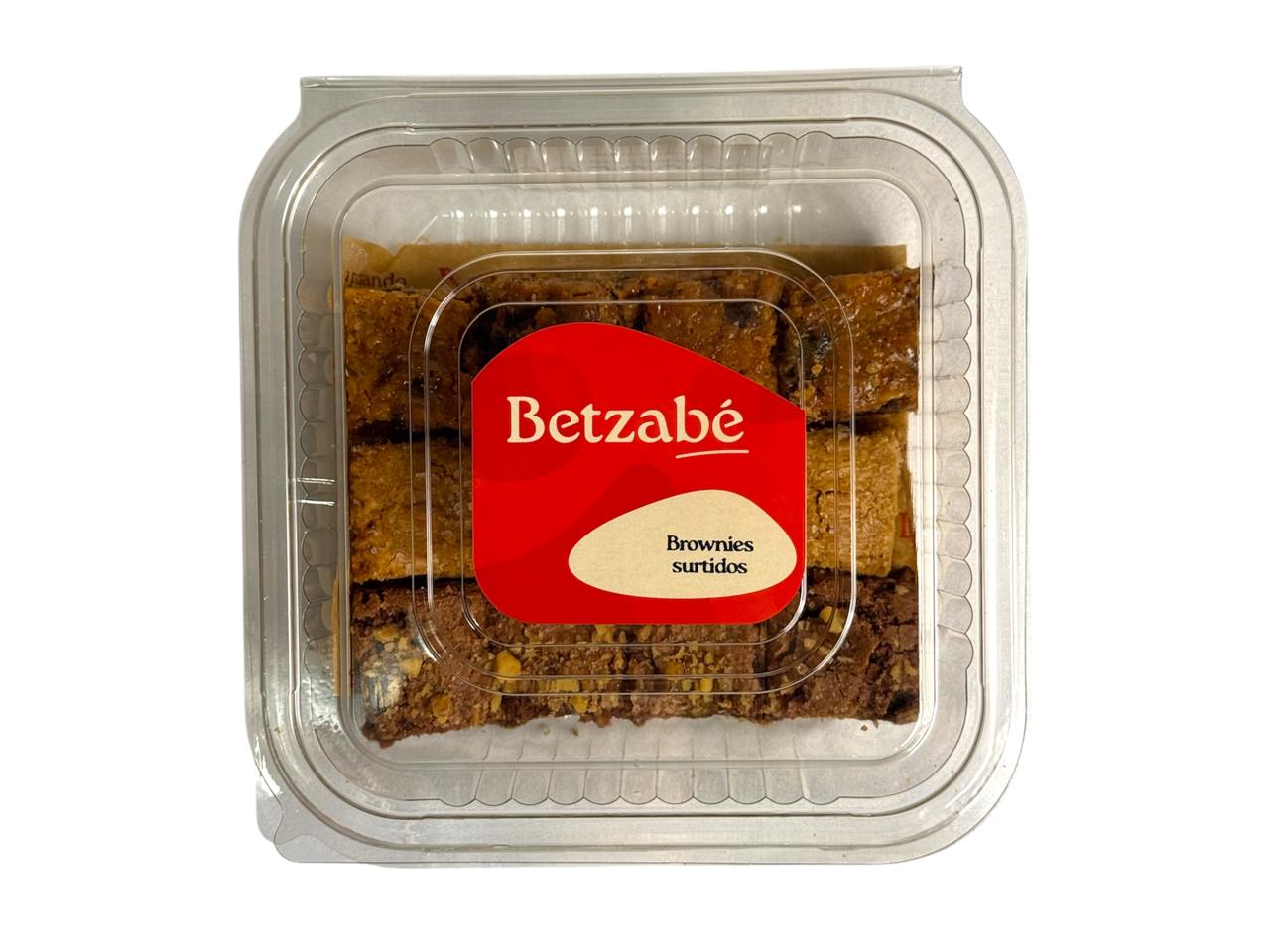 BROWNIES SURTIDOS (CHOCOLATE, CARAMELO, DATIL) BETZABE 12 UND