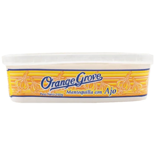 MANTEQUILLA ORANGE GROVE CON AJO 200 G