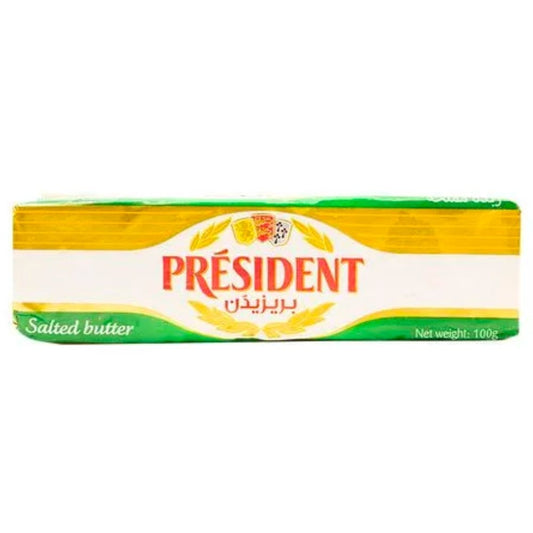 MANTEQUILLA CON SAL PRESIDENT 100 GR