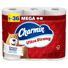 PAPEL HIG CHARMIN  STRONG 9 ROLLOS