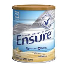 ENSURE EN POLVO VAINILLA 850 GR