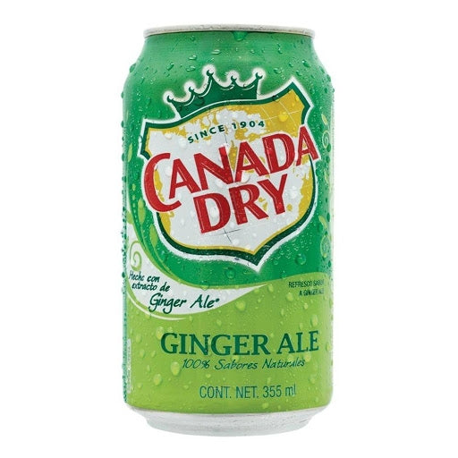 SODA GINGER ALE LATA 355 ML