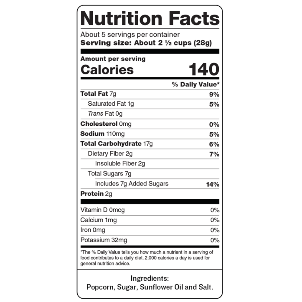 POPCORN SKINNY POP SWEET & SALTY KETTLE 5.3 OZ