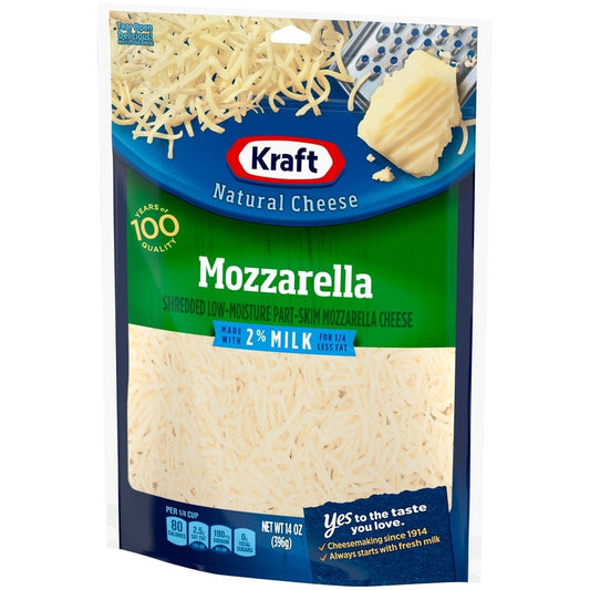 KRAFT MOZZARELLA SHREDDED 8 OZ